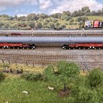 Waste heat module on wagon