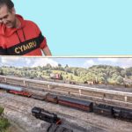 Boiler transport wagon 00 scale scratchbuilt in plastic card and sections